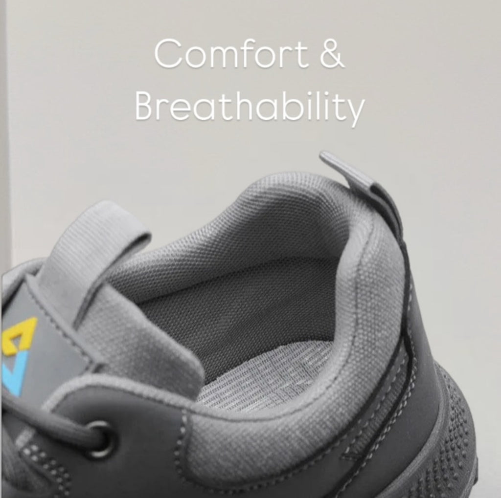 Oulylan Non-slip Wear-resistant Sneakers Travel Walking Shoes Men's Outdoor Hiking Shoes Comfortable Breathable Casual Shoes