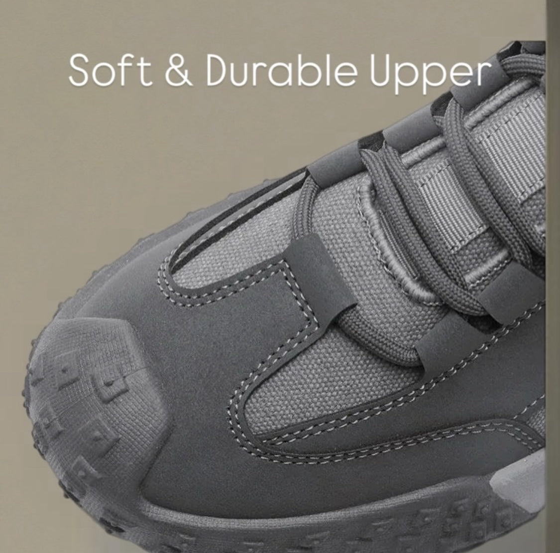 Oulylan Non-slip Wear-resistant Sneakers Travel Walking Shoes Men's Outdoor Hiking Shoes Comfortable Breathable Casual Shoes