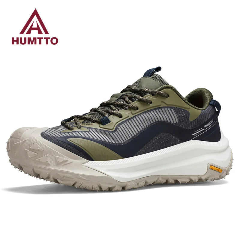 HUMTTO Breathable Trekking Shoes 
Outdoor Men's Sports Shoes 
Non-slip Hiking Boots for Men 
Leather Safety Walking Sneakers Man