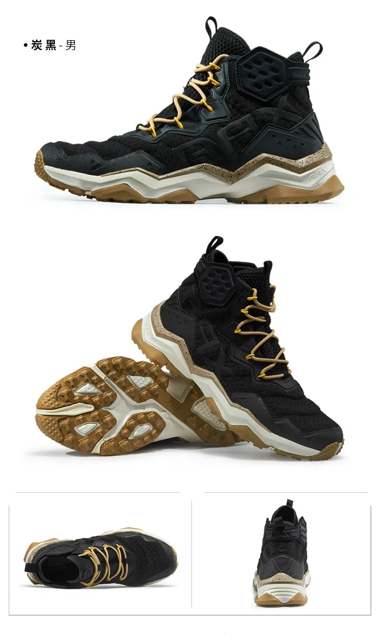 Rax  Men Hiking Shoes  Breathable Outdoor Sports Sneakers for Men Lightweight Mountain Climbing Trekking Shoes Lightweight Shoes