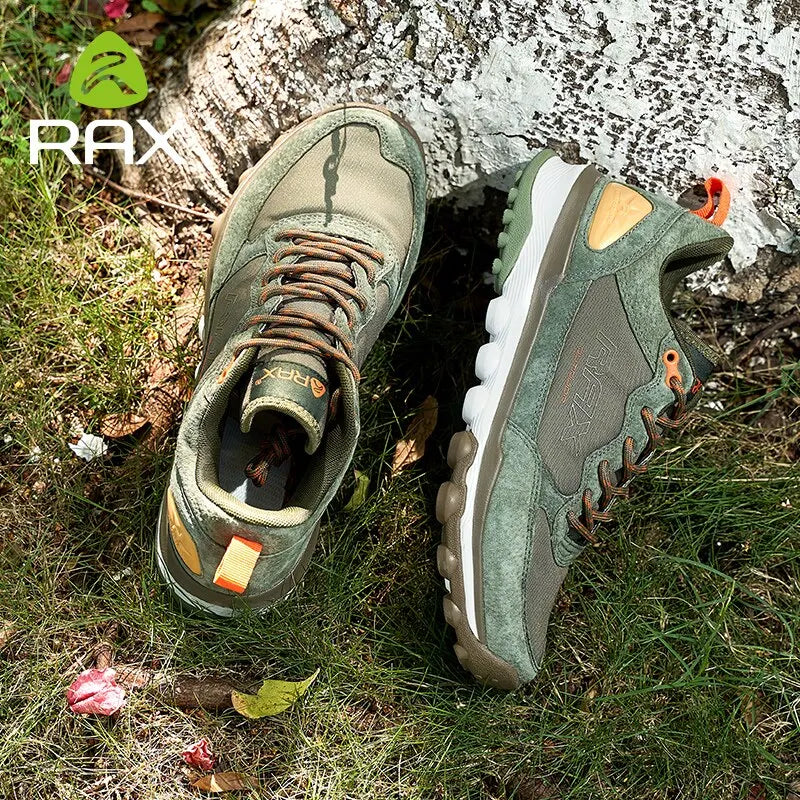 RAX Hiking Shoes Oxford Cloth Upper Anti-slip, Abrasion-resistant, Impact-resistant, Lightweight, Breathable Camping