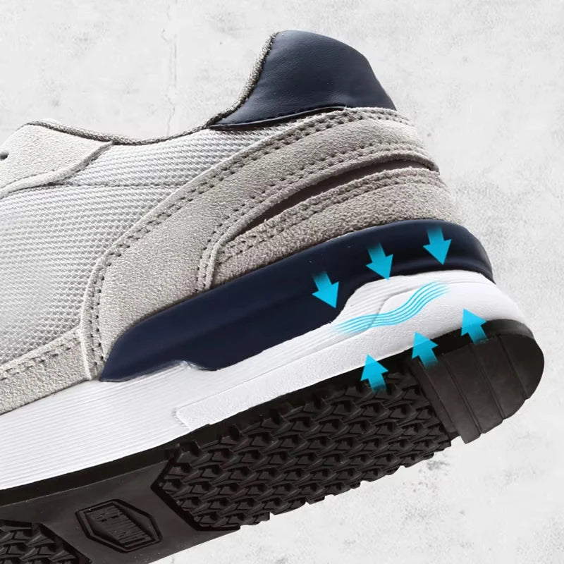 LARNMERN
Safety Shoes
Men Anti-static Work Shoes
SRC Slip On Steel Toe Shoes 
Breathable Construction Sneaker