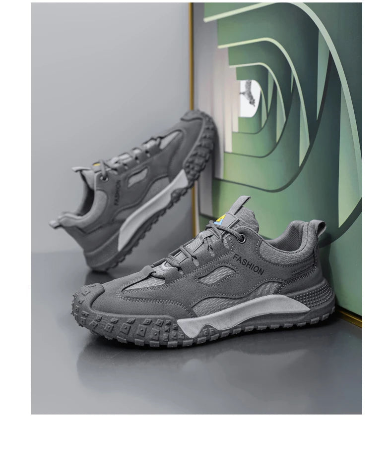 New Casual Sports Men's Work Shoes Lightweight Breathable Non-slip Spring and Summer Comfortable Student Walking Loafers