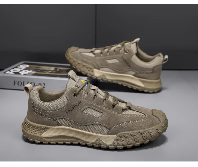 New Casual Sports Men's Work Shoes Lightweight Breathable Non-slip Spring and Summer Comfortable Student Walking Loafers