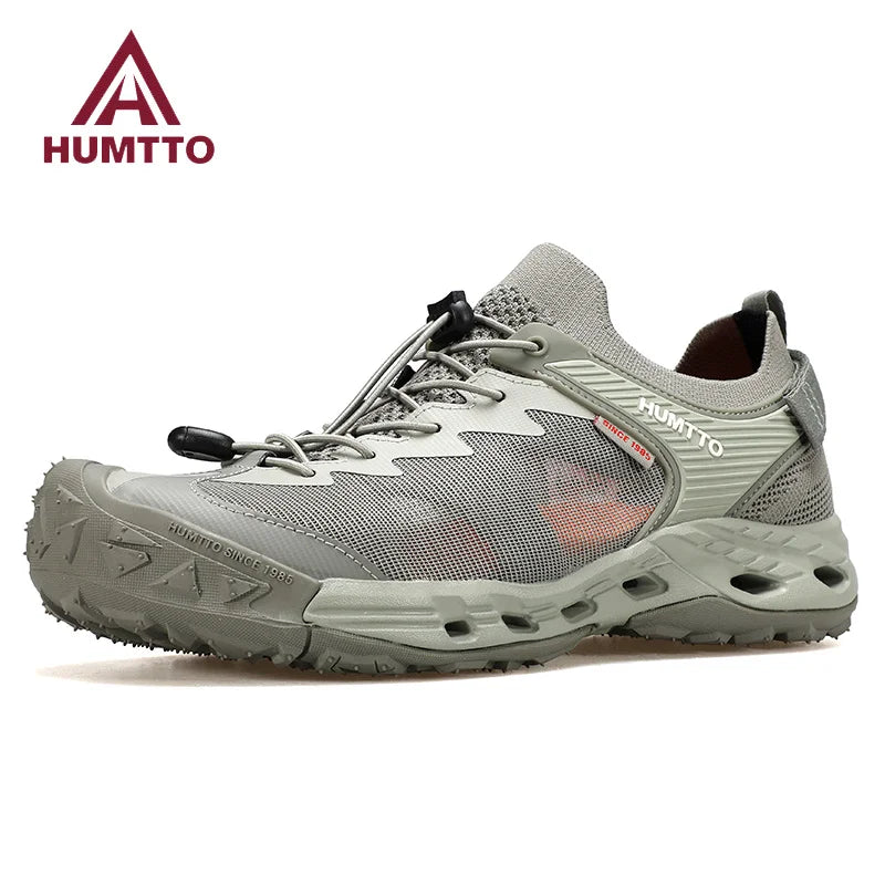 HUMTTO Summer Water Hiking Shoes for Men Breathable Mens Sneaker 2025 Outdoor Beach Sandals Fishing Climbing Wading Man Sneakers