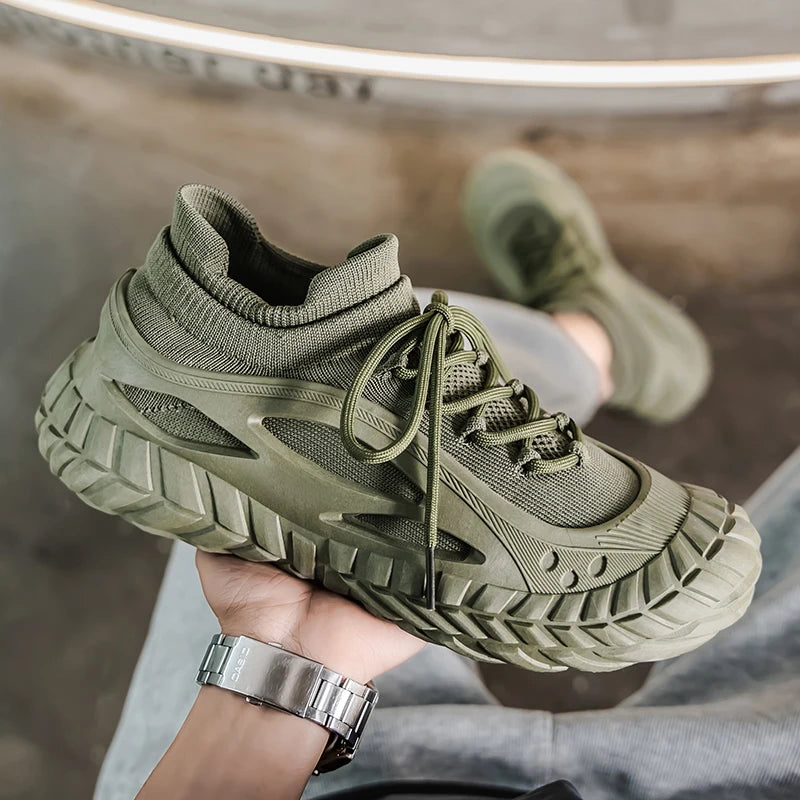 Men's Casual Sneakers
Lightweight, Breathable
Fashion Platform, Lace-Up Canvas Loafers