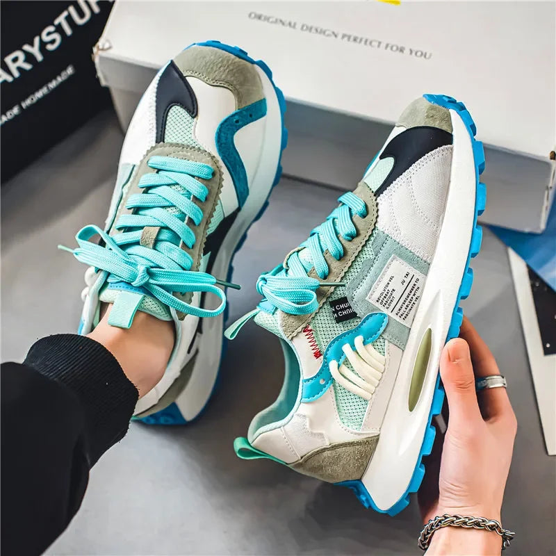 Men's Sports Shoes Male Casual Shoe Platform Wear-resistant Shock-absorbing Anti Slip Comfortable Men Shoes Zapatillas De Hombre