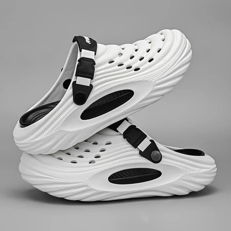 Original Designer Summer Slippers Men Clogs Platform Women Beach Sandals Outdoor Casual Non-slip Footwear Men Sandals