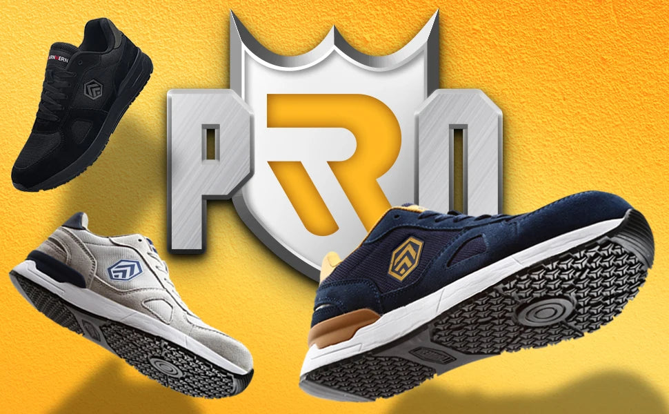 LARNMERN
Safety Shoes
Men Anti-static Work Shoes
SRC Slip On Steel Toe Shoes 
Breathable Construction Sneaker