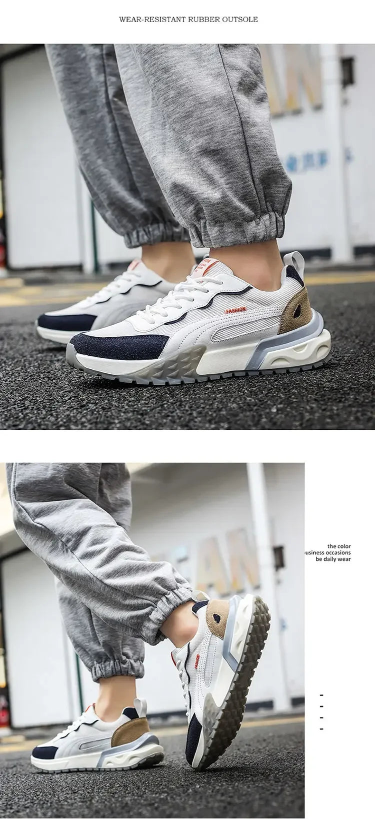 Men's Shoes 2024 New Pair Pair Sports Casual Shoes Men's Shoes Mesh Daddy Shoes Match Shoes ForMen Men Shoes Sneakers