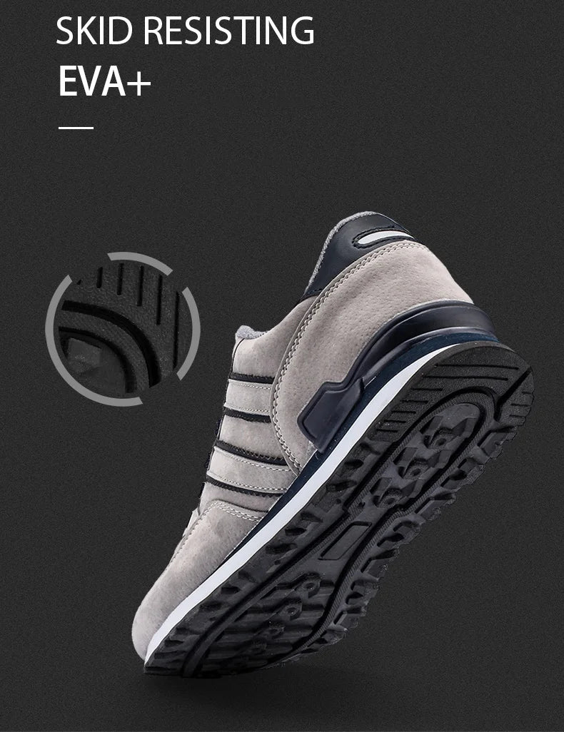 Sneakers Men Casual Shoes Light Suede 2022 New Classic Men Running shoes Outdoor Breathable Mesh Jogging Sport Shoes