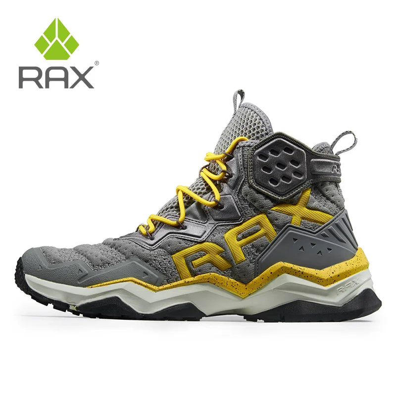 Rax  Men Hiking Shoes  Breathable Outdoor Sports Sneakers for Men Lightweight Mountain Climbing Trekking Shoes Lightweight Shoes