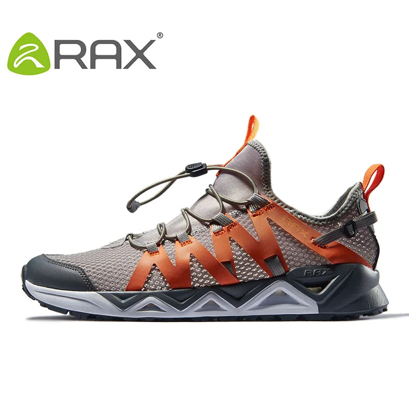 RAX New Men Women Summer Hiking Shoes Breathable Upstream Shoes Trekking Aqua Shoes Outdoor Fishing Camping Sneaker Men
