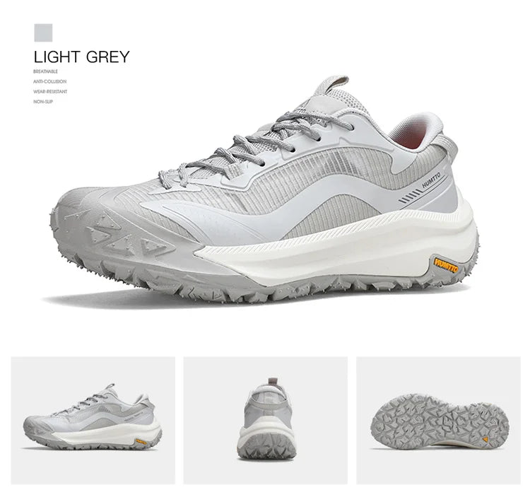 HUMTTO Breathable Trekking Shoes 
Outdoor Men's Sports Shoes 
Non-slip Hiking Boots for Men 
Leather Safety Walking Sneakers Man