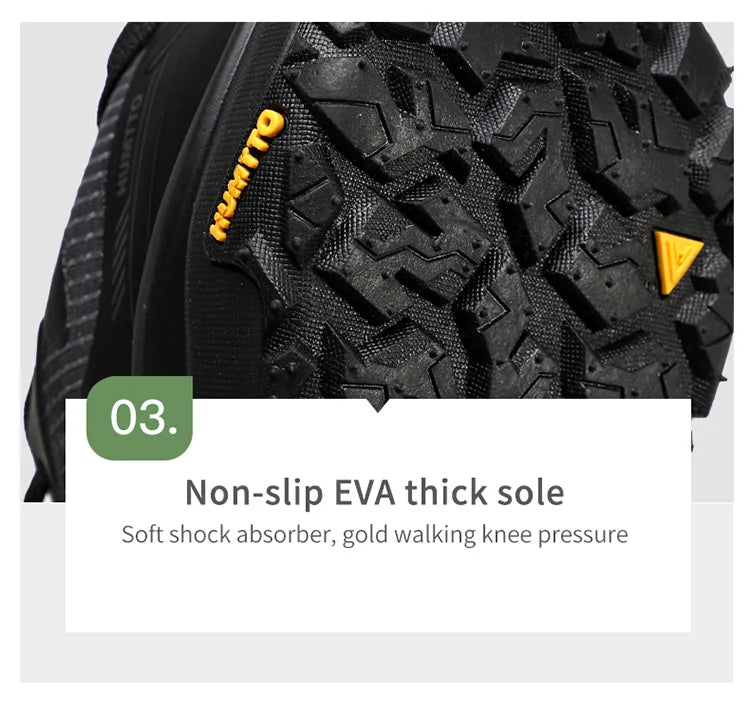 HUMTTO Breathable Trekking Shoes 
Outdoor Men's Sports Shoes 
Non-slip Hiking Boots for Men 
Leather Safety Walking Sneakers Man