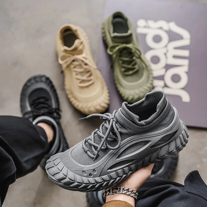 Men's Casual Sneakers
Lightweight, Breathable
Fashion Platform, Lace-Up Canvas Loafers