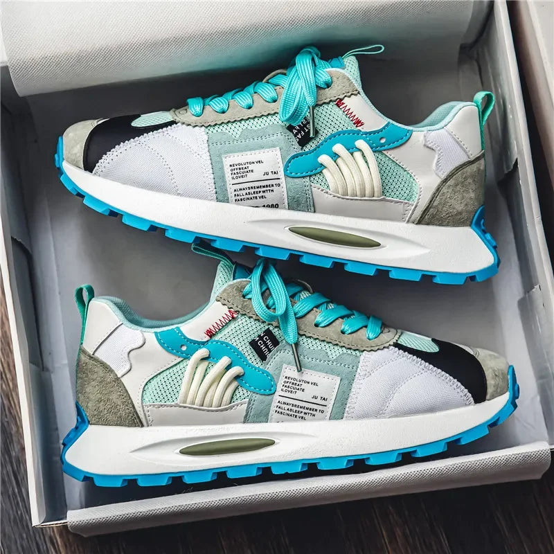 Men's Sports Shoes Male Casual Shoe Platform Wear-resistant Shock-absorbing Anti Slip Comfortable Men Shoes Zapatillas De Hombre