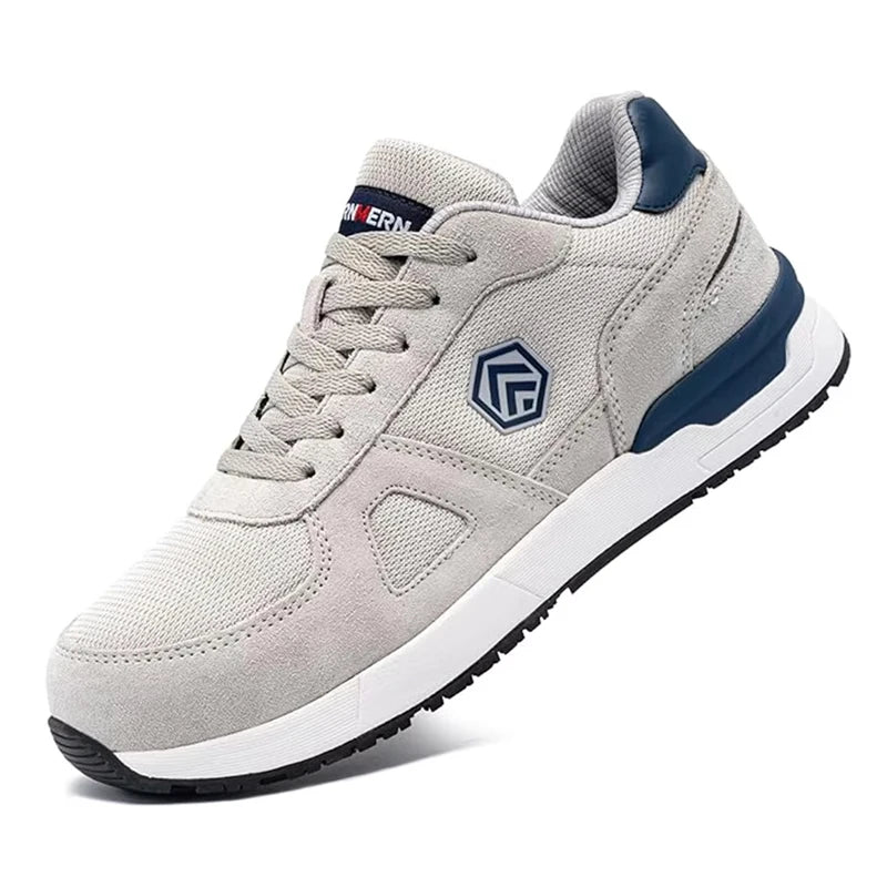 LARNMERN
Safety Shoes
Men Anti-static Work Shoes
SRC Slip On Steel Toe Shoes 
Breathable Construction Sneaker