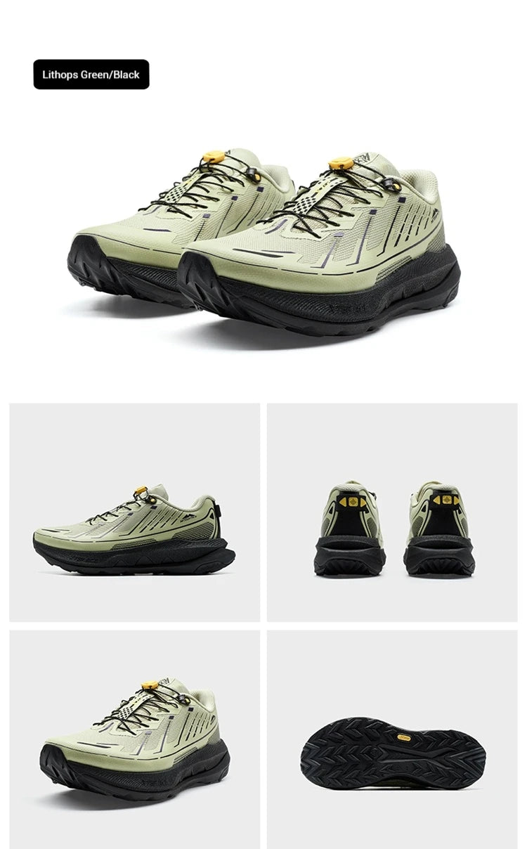 Xtep Kunlun 2.0 Men's Hiking shoes 2025 Spring Non-slip Wear-resistant Wrapping Shock-absorbing Outdoor Sport Shoes 975119170009