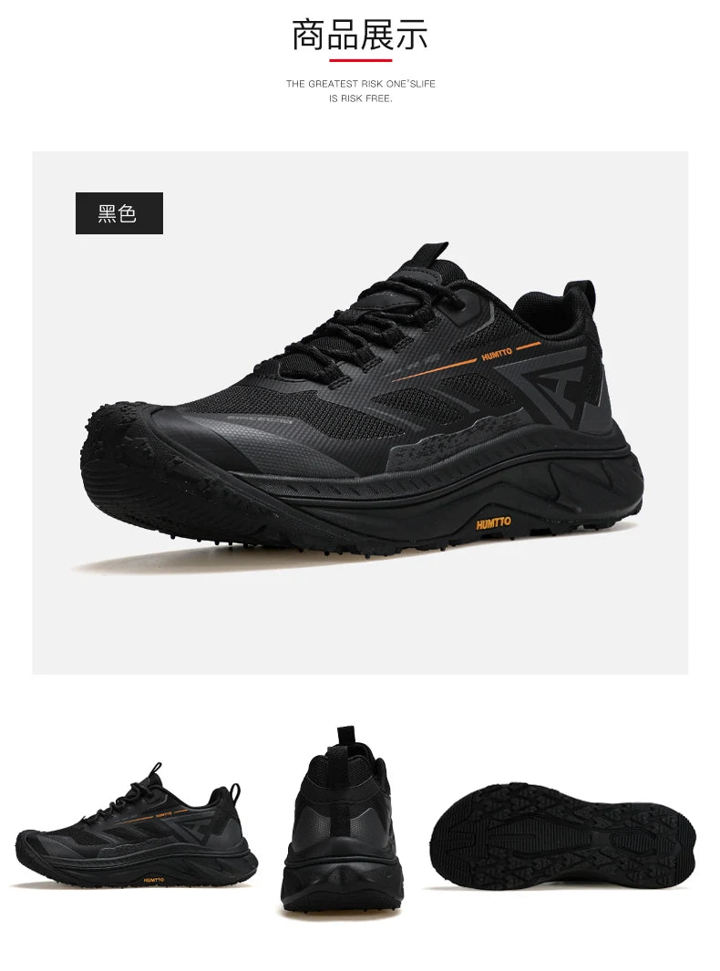 HUMTTO Hiking shoes Men's waterproof hunting Boots Tactical Desert Combat Ankle trekking Boots women off-road travel Sneakers