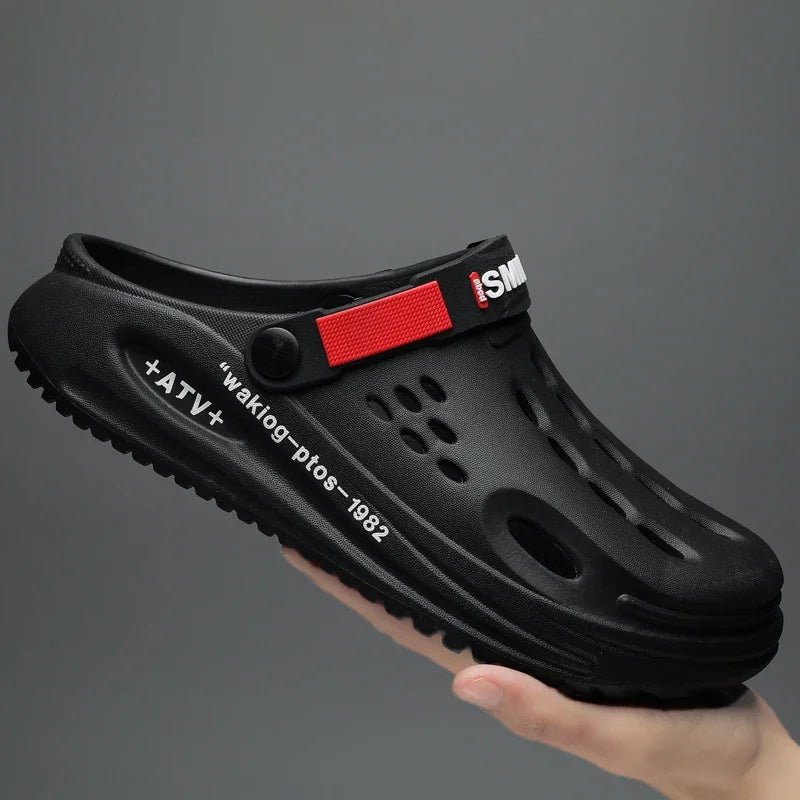 Classic Clog Men Casual Sandals Unisex Closed-Toe Slip-Ons Outdoor Men's Breathable Beach Shoes Slippers