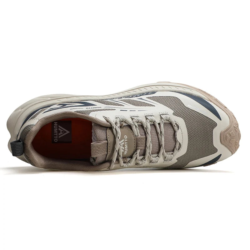 HUMTTO Sports Trail Running Shoes for Men Designer Tenis Man Casual Sneaker Breathable Lightweight Outdoor Black Men's Sneakers