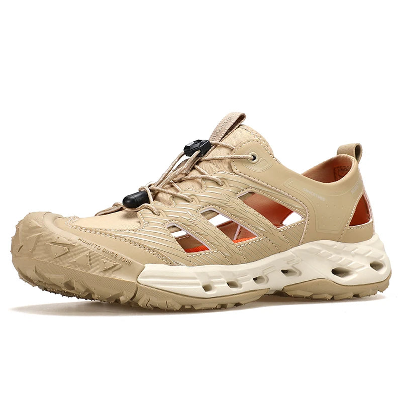 HUMTTO Summer Water Hiking Shoes for Men Breathable Mens Sneaker 2025 Outdoor Beach Sandals Fishing Climbing Wading Man Sneakers