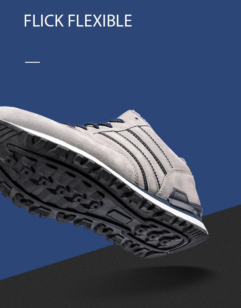 Sneakers Men Casual Shoes Light Suede 2022 New Classic Men Running shoes Outdoor Breathable Mesh Jogging Sport Shoes