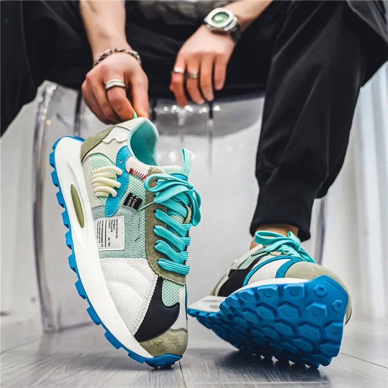 Men's Sports Shoes Male Casual Shoe Platform Wear-resistant Shock-absorbing Anti Slip Comfortable Men Shoes Zapatillas De Hombre