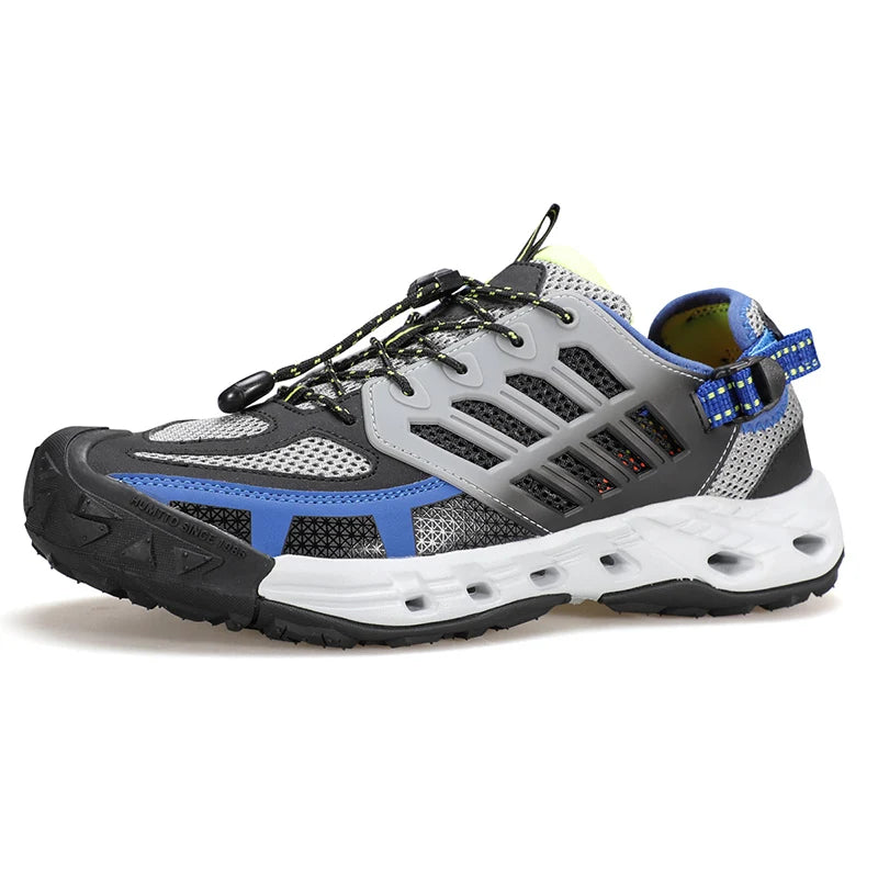 HUMTTO Summer Water Hiking Shoes for Men Breathable Mens Sneaker 2025 Outdoor Beach Sandals Fishing Climbing Wading Man Sneakers