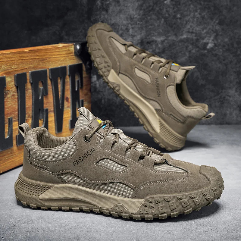 New Casual Sports Men's Work Shoes Lightweight Breathable Non-slip Spring and Summer Comfortable Student Walking Loafers