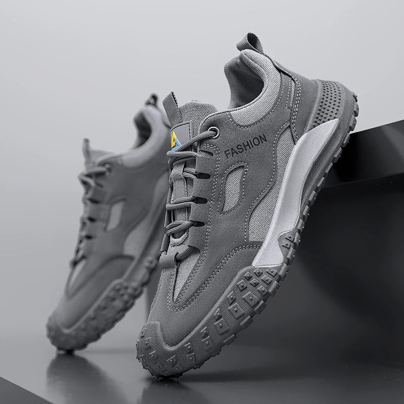 New Casual Sports Men's Work Shoes Lightweight Breathable Non-slip Spring and Summer Comfortable Student Walking Loafers