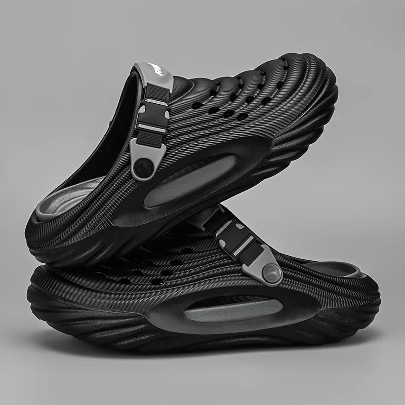 Original Designer Summer Slippers Men Clogs Platform Women Beach Sandals Outdoor Casual Non-slip Footwear Men Sandals