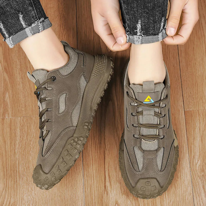 New Casual Sports Men's Work Shoes Lightweight Breathable Non-slip Spring and Summer Comfortable Student Walking Loafers