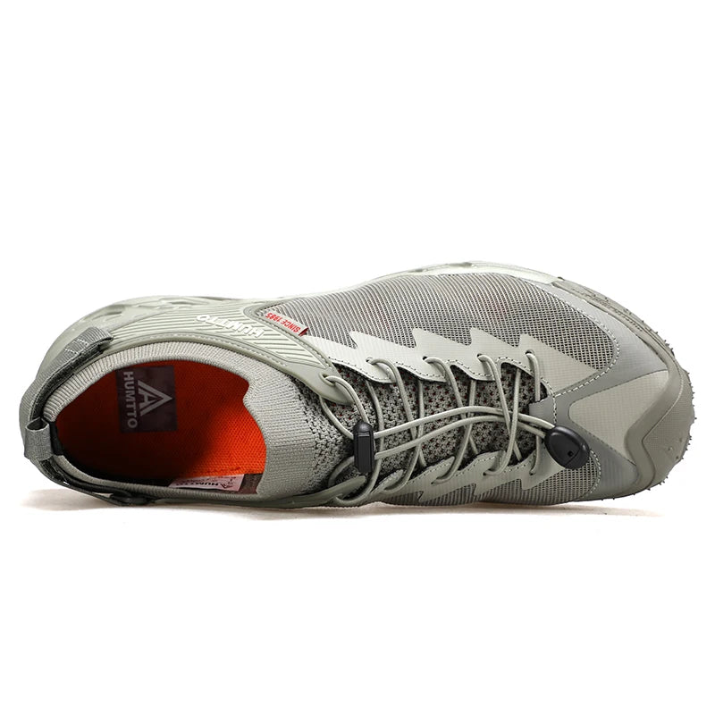 HUMTTO Summer Water Hiking Shoes for Men Breathable Mens Sneaker 2025 Outdoor Beach Sandals Fishing Climbing Wading Man Sneakers