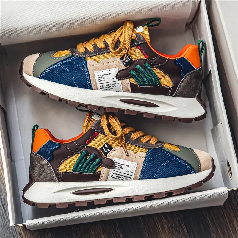 Men's Sports Shoes Male Casual Shoe Platform Wear-resistant Shock-absorbing Anti Slip Comfortable Men Shoes Zapatillas De Hombre