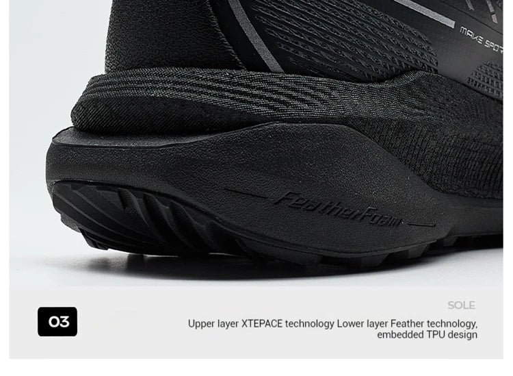 Xtep Kunlun 2.0 Men's Hiking shoes 2025 Spring Non-slip Wear-resistant Wrapping Shock-absorbing Outdoor Sport Shoes 975119170009