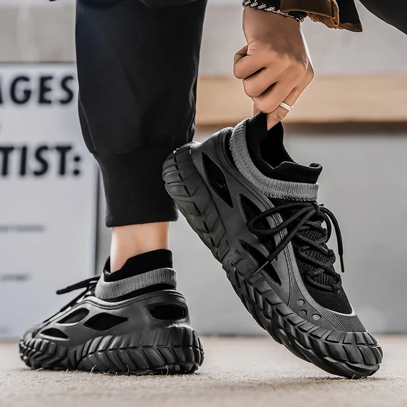 Men's Casual Sneakers
Lightweight, Breathable
Fashion Platform, Lace-Up Canvas Loafers