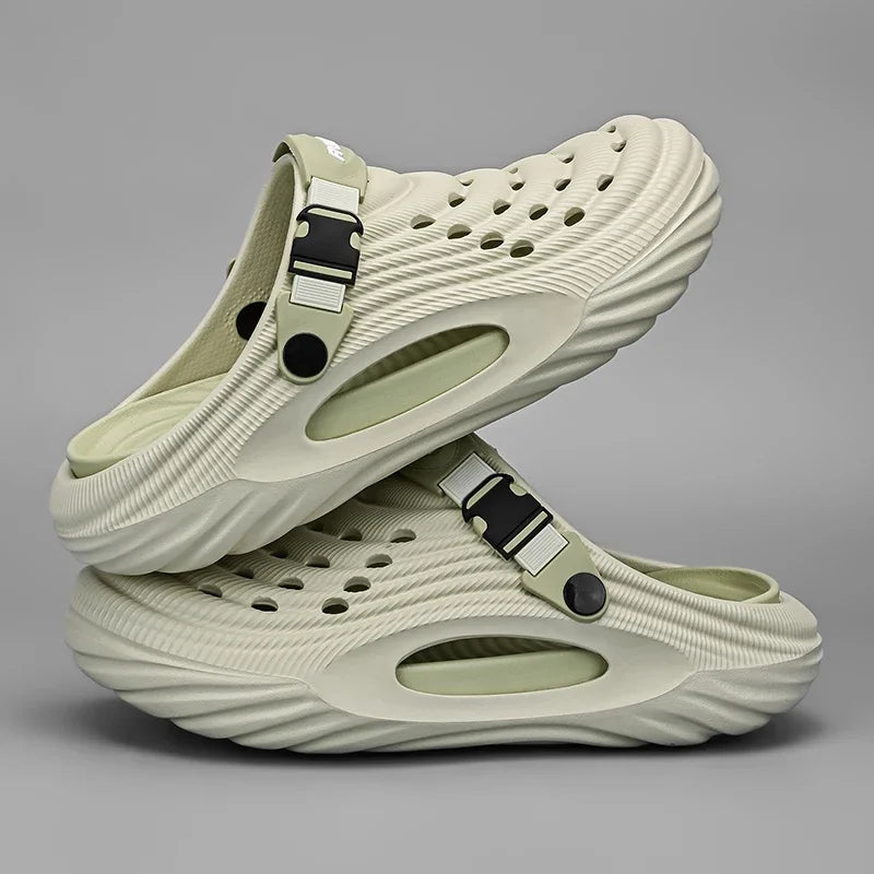 Original Designer Summer Slippers Men Clogs Platform Women Beach Sandals Outdoor Casual Non-slip Footwear Men Sandals