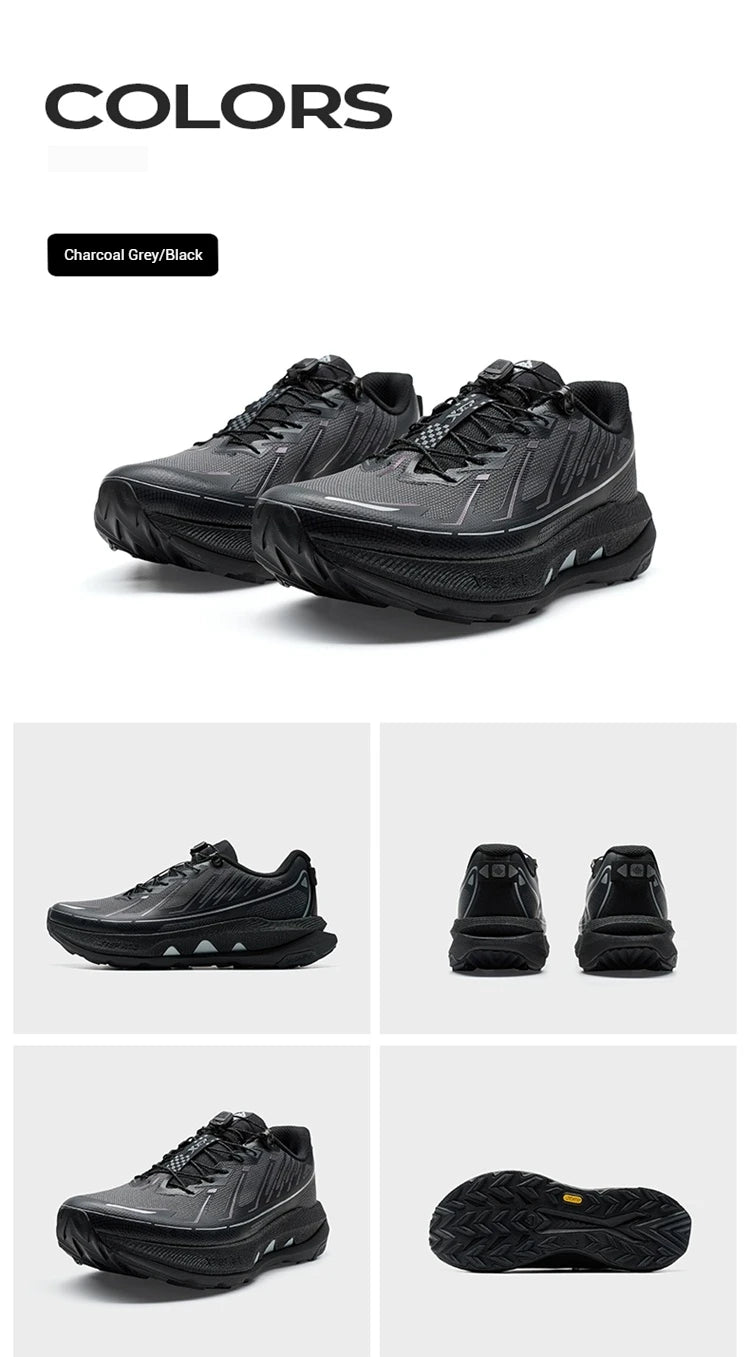 Xtep Kunlun 2.0 Men's Hiking shoes 2025 Spring Non-slip Wear-resistant Wrapping Shock-absorbing Outdoor Sport Shoes 975119170009