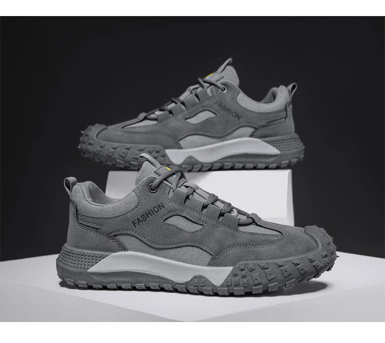 New Casual Sports Men's Work Shoes Lightweight Breathable Non-slip Spring and Summer Comfortable Student Walking Loafers