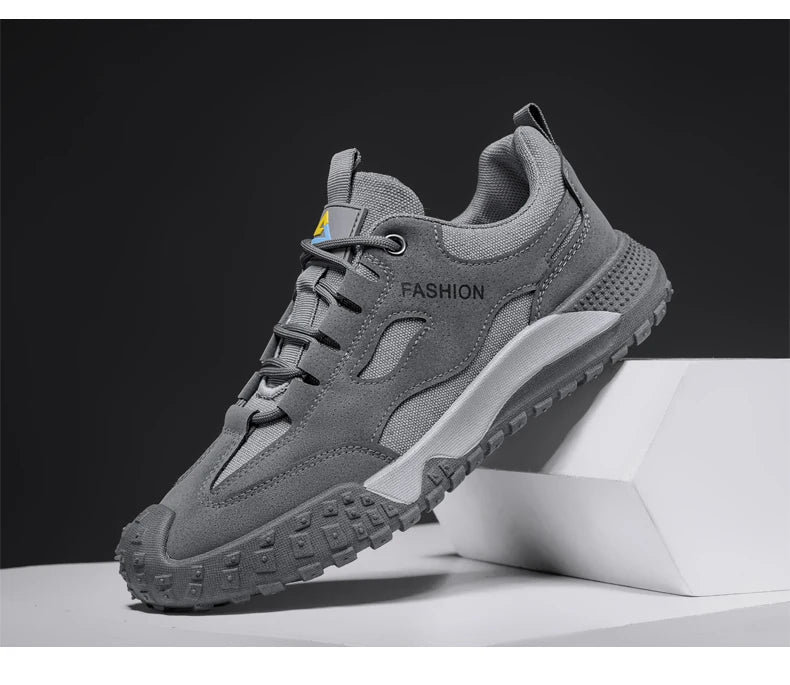 New Casual Sports Men's Work Shoes Lightweight Breathable Non-slip Spring and Summer Comfortable Student Walking Loafers