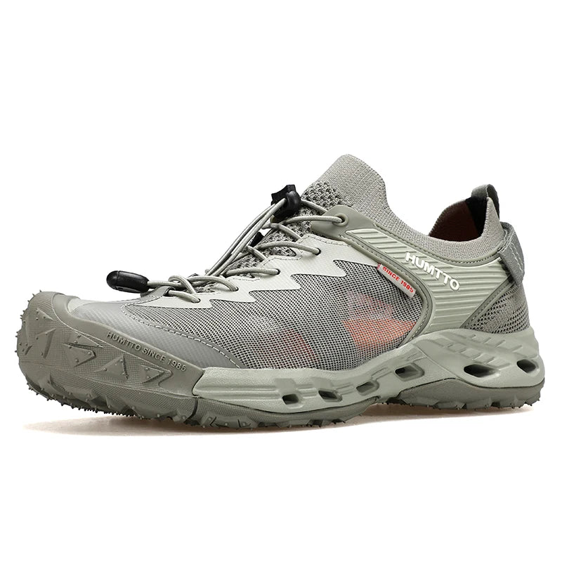 HUMTTO Summer Water Hiking Shoes for Men Breathable Mens Sneaker 2025 Outdoor Beach Sandals Fishing Climbing Wading Man Sneakers