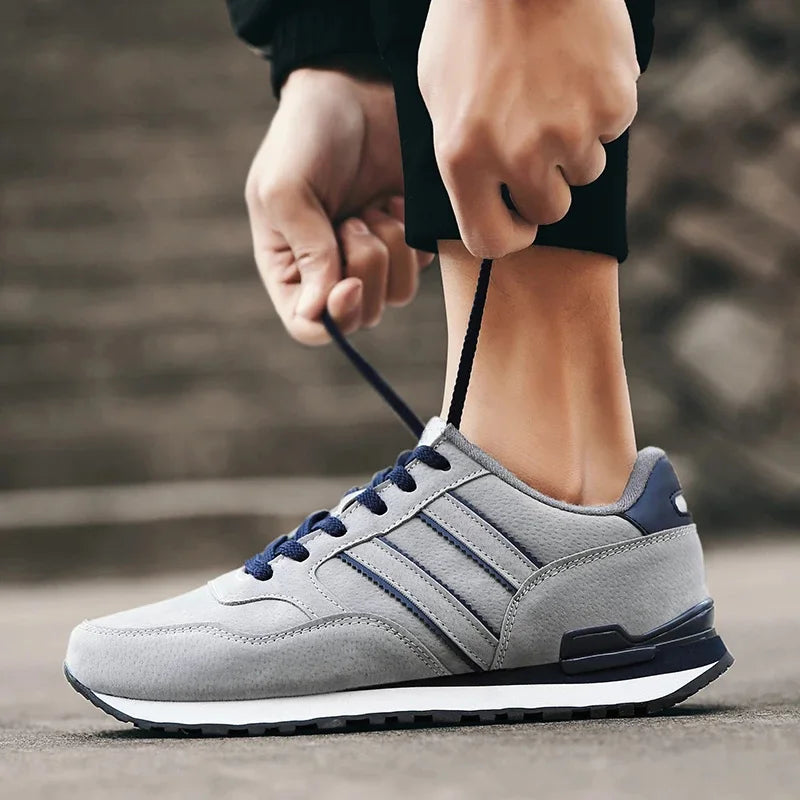 Sneakers Men Casual Shoes Light Suede 2022 New Classic Men Running shoes Outdoor Breathable Mesh Jogging Sport Shoes