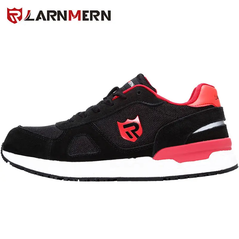 LARNMERN
Safety Shoes
Men Anti-static Work Shoes
SRC Slip On Steel Toe Shoes 
Breathable Construction Sneaker