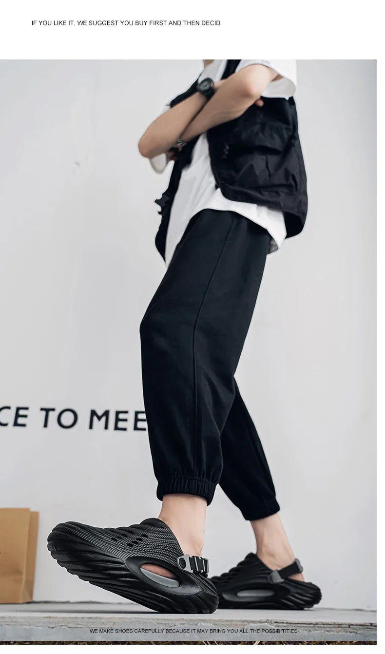 Original Designer Summer Slippers Men Clogs Platform Women Beach Sandals Outdoor Casual Non-slip Footwear Men Sandals